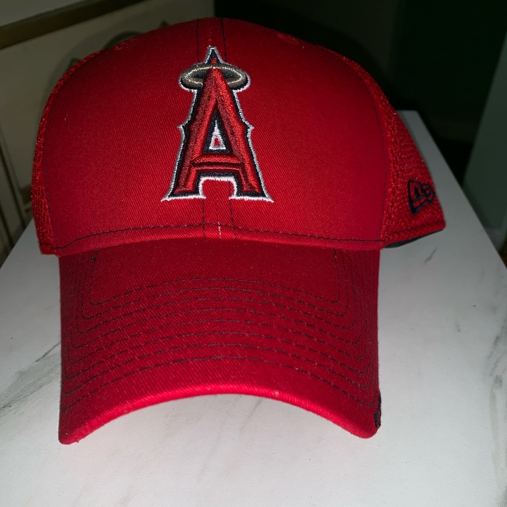 Authentic Anaheim Angels MLB hat  in red